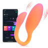 Стимулятор MAGIC MOTION Flamingo Max, оранжевый 861153